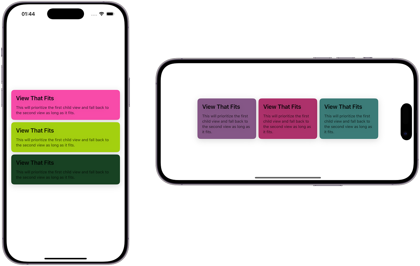 Mastering ViewThatFits in SwiftUI iOS 16