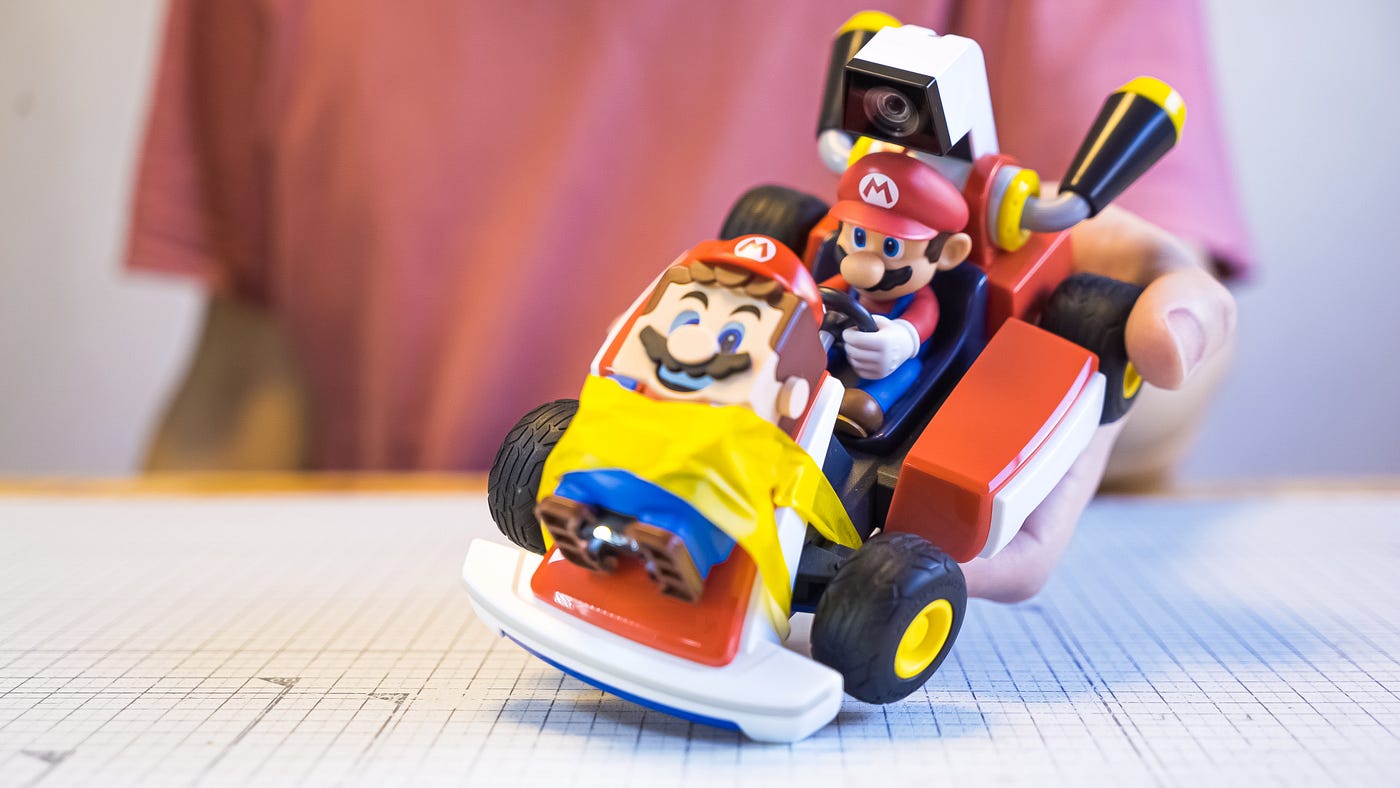 Can you combine LEGO Mario and Mario Kart Live TOGETHER?, by Dan Coppen