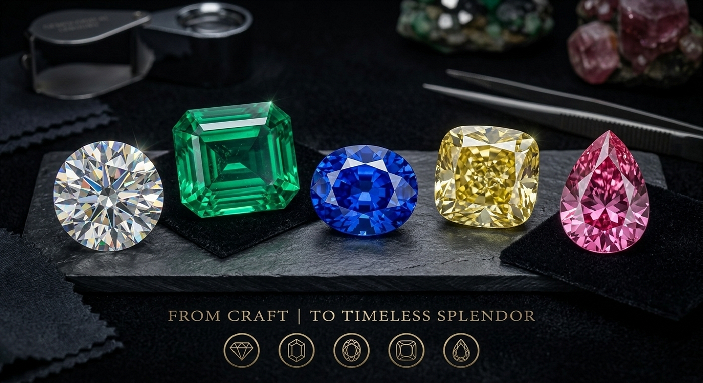 How Gemstones Are Cut and Polished for Jewellery