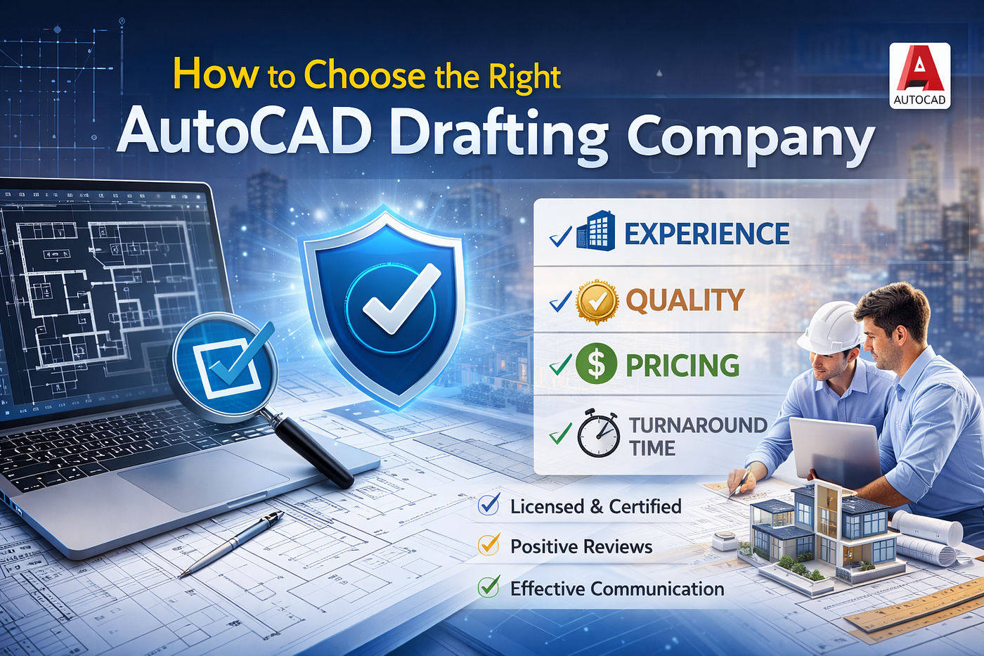 How to Choose the Right AutoCAD Drafting Company