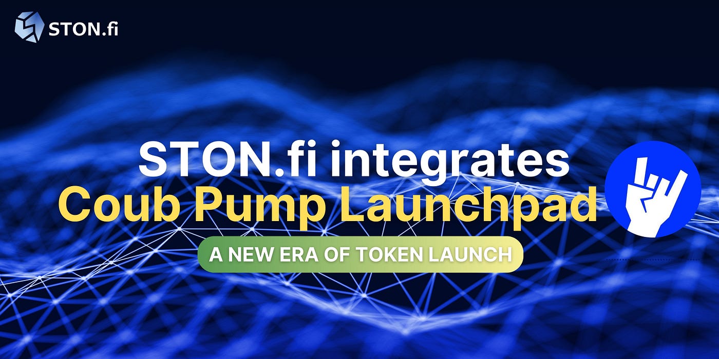 STON.fi integrates Coub Pump Launchpad: A New Era of Token launch.