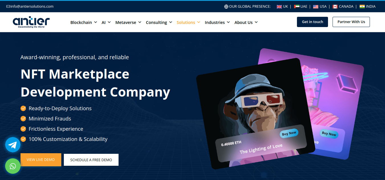 Top 10 NFT Marketplace Development Companies to Keep an Eye on in 2024 | by  Thomsonrichard | Medium