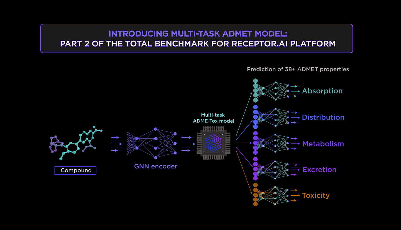 The key for fast and efficient drug discovery: benchmarking the Receptor.AI ADMET prediction model