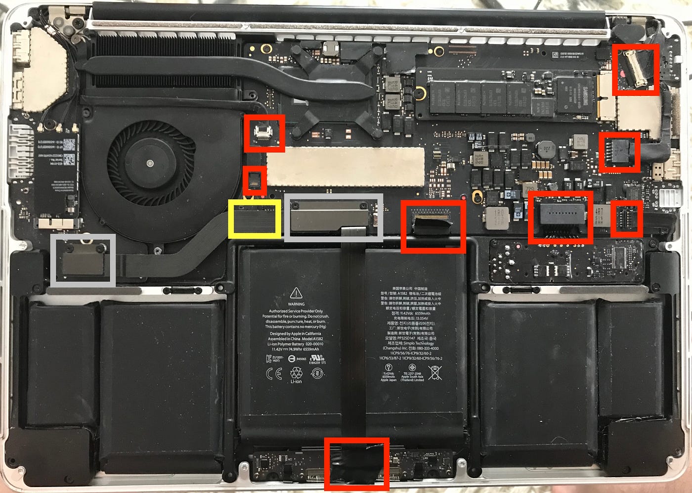 How I fixed a MacBook Pro that suffered water damage | by Michael O'Keefe |  Medium