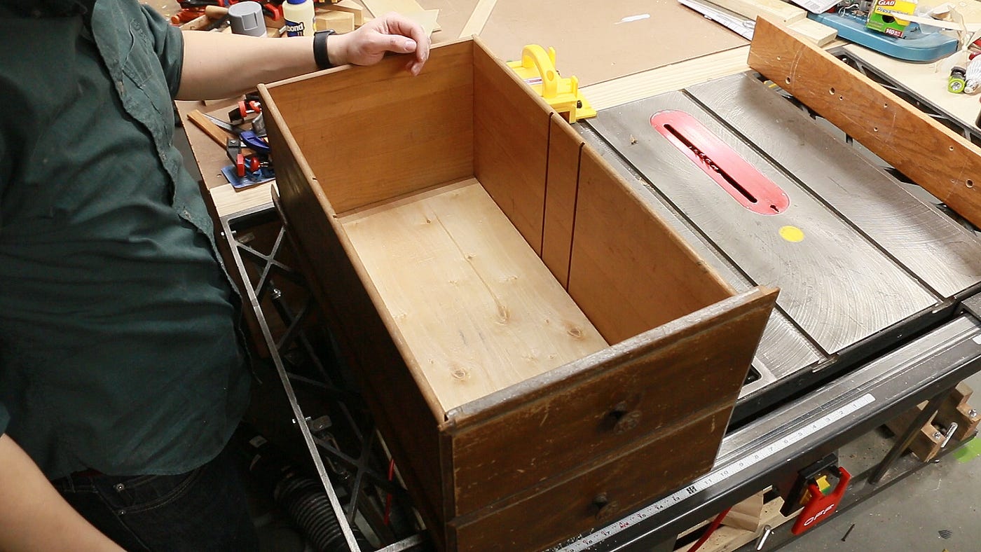 Super simple trick for fixing a broken drawer bottom | by Andrew Reuter |  Project Lab | Medium