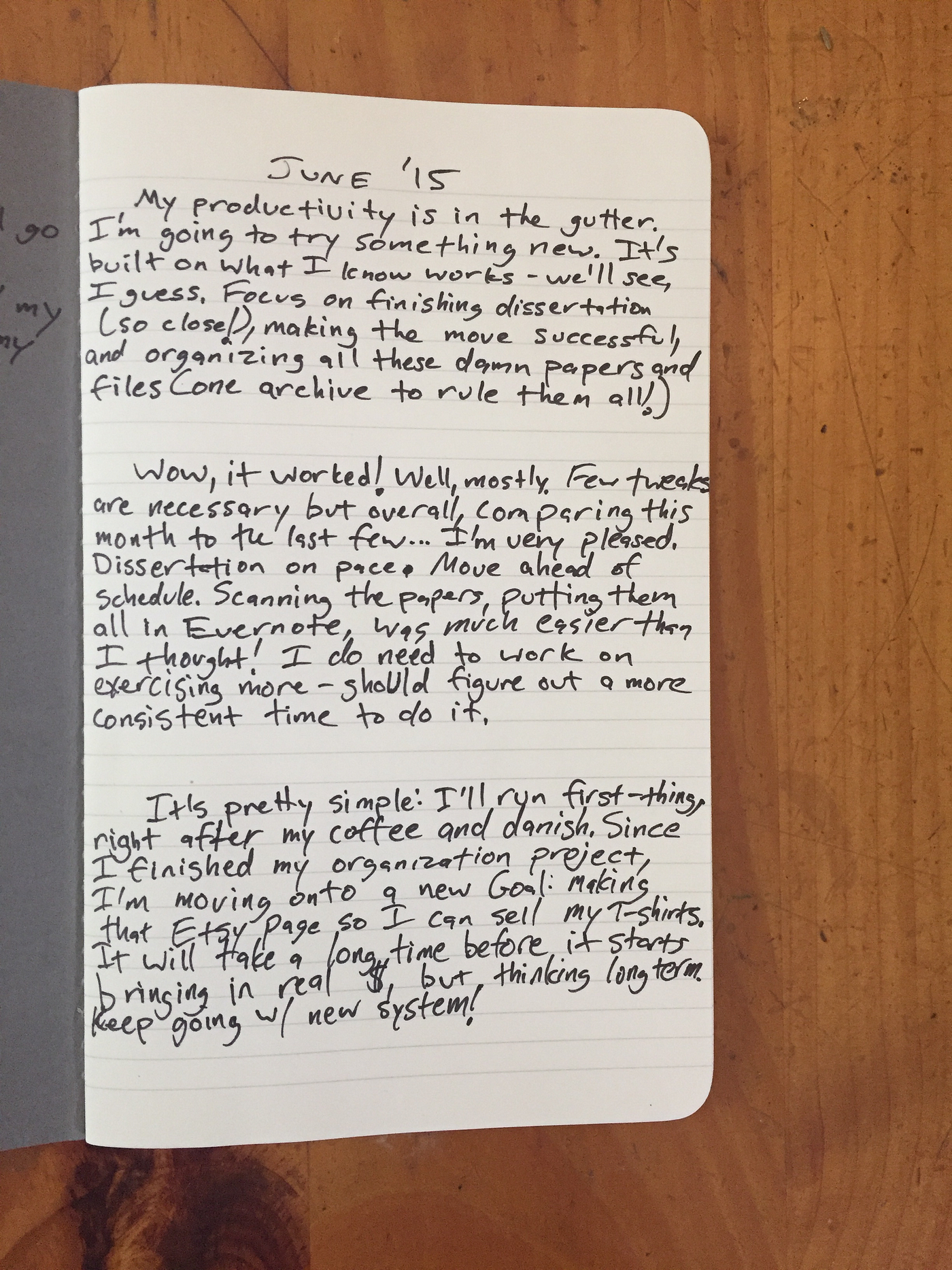 How I Use Journaling to Align my Long Term Goals and Short Term 