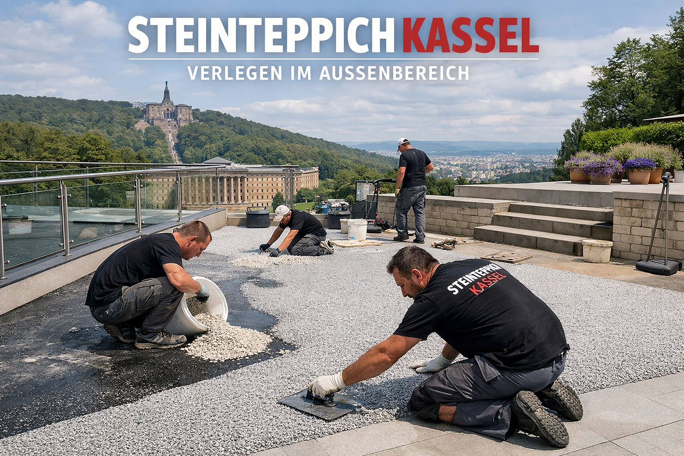 Steinteppich verlegen außen in Kassel: Seriöse Firmen