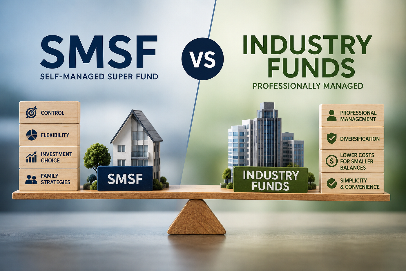 Industry Funds vs SMSFs: An Accountant’s Perspective
