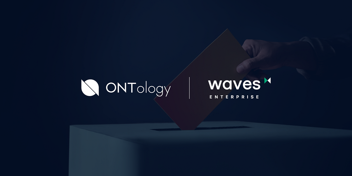 Waves Enterprise partners up with Ontology to integrate decentralized ID  into its e-voting service. | by The Ontology Team | OntologyNetwork | Medium