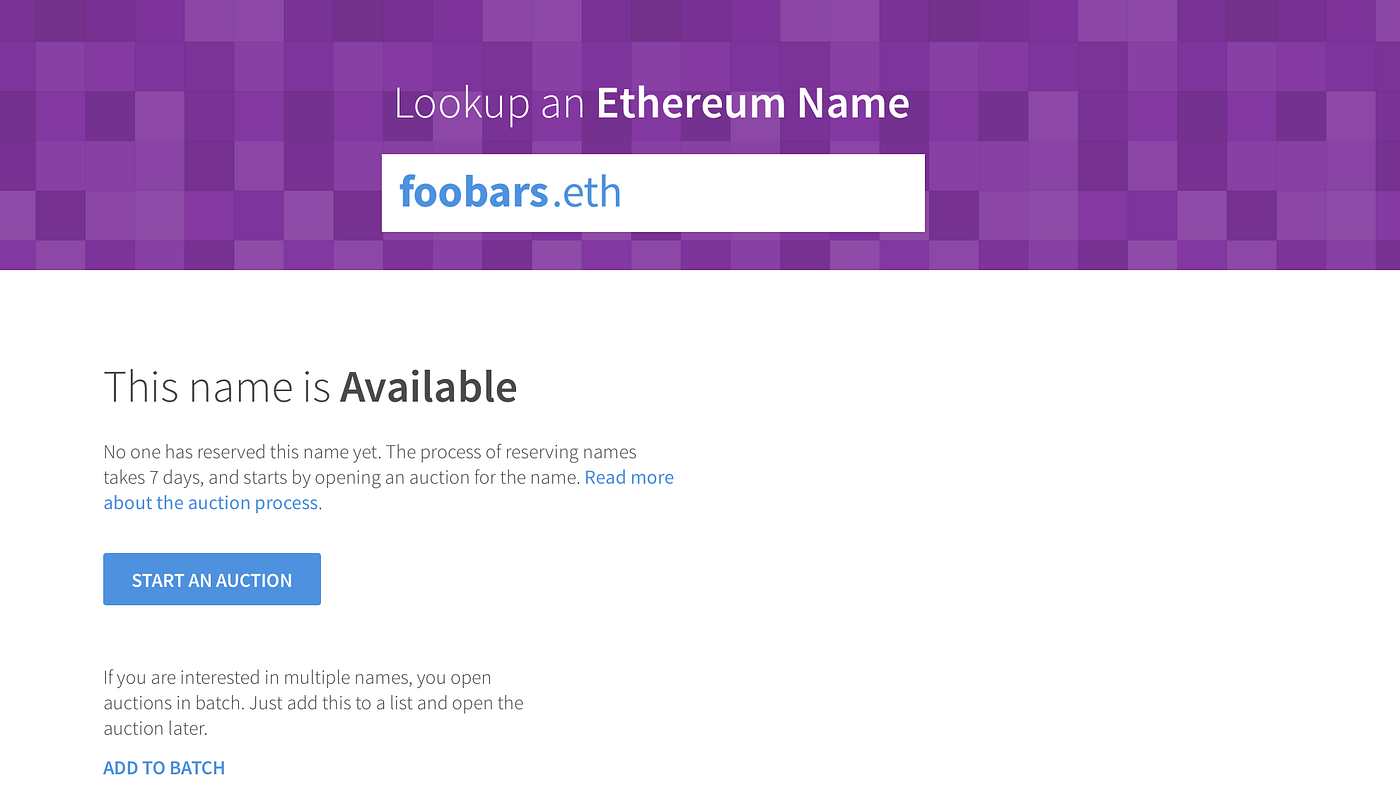 Explaining the Ethereum Namespace Auction | by Maurelian | Medium
