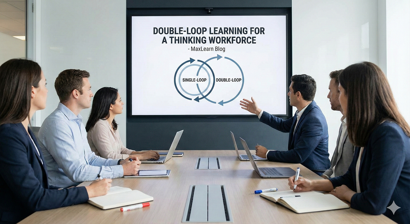 Why “Doing Things Right” Isn’t Enough: The Case for Double-Loop Learning | MaxLearn