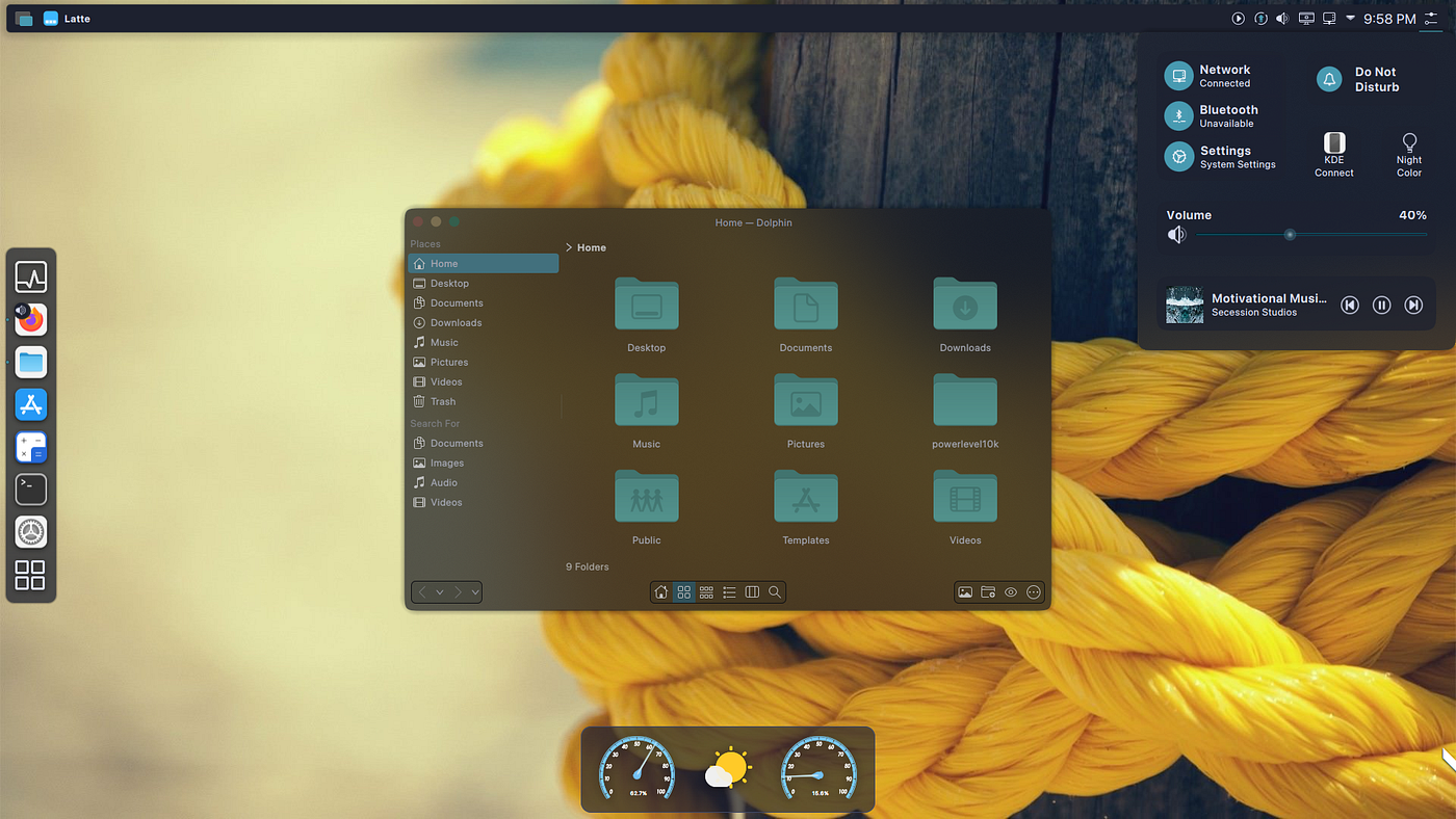 How to Customize KDE Plasma 5.26 Look Better and Elegant | by LINUXSCOOP |  Medium