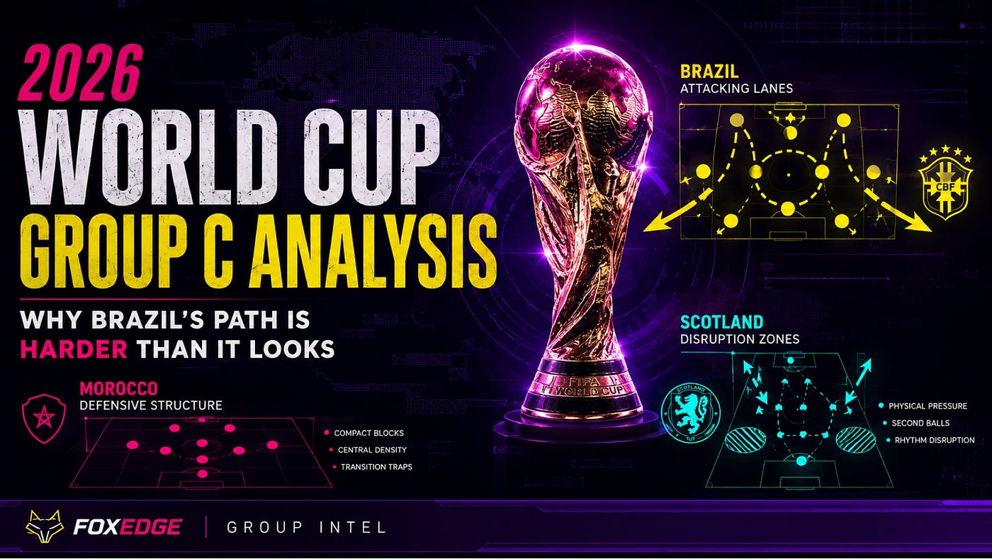 2026 FIFA World Cup Group C Analysis: Why Brazil’s Group Is Harder Than It Looks