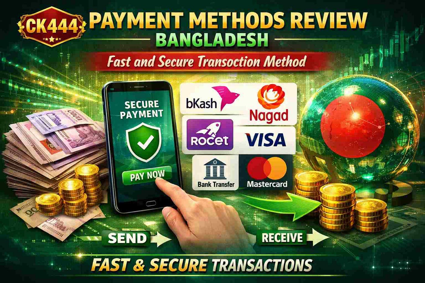 CK444 Payment Methods Review Bangladesh — Fast and Secure Transaction Method