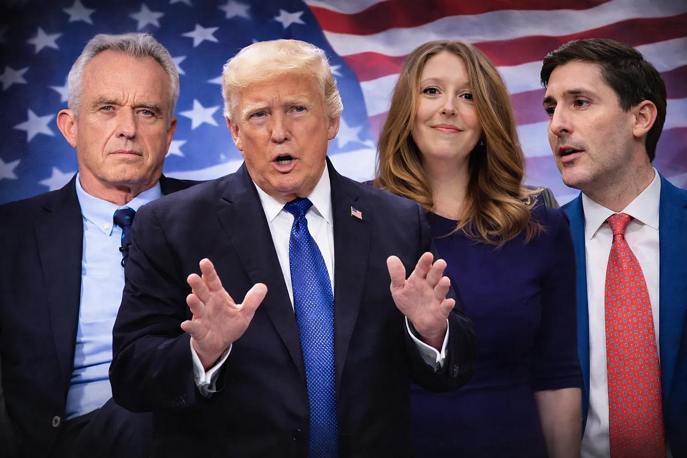 The extrodinary group of unqualified people running healthcare: RFK Jr., Donald Trump, Casey and Calley Means | The Powell House Press.