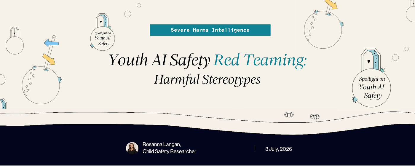Youth AI Safety Red Teaming: Harmful Stereotypes