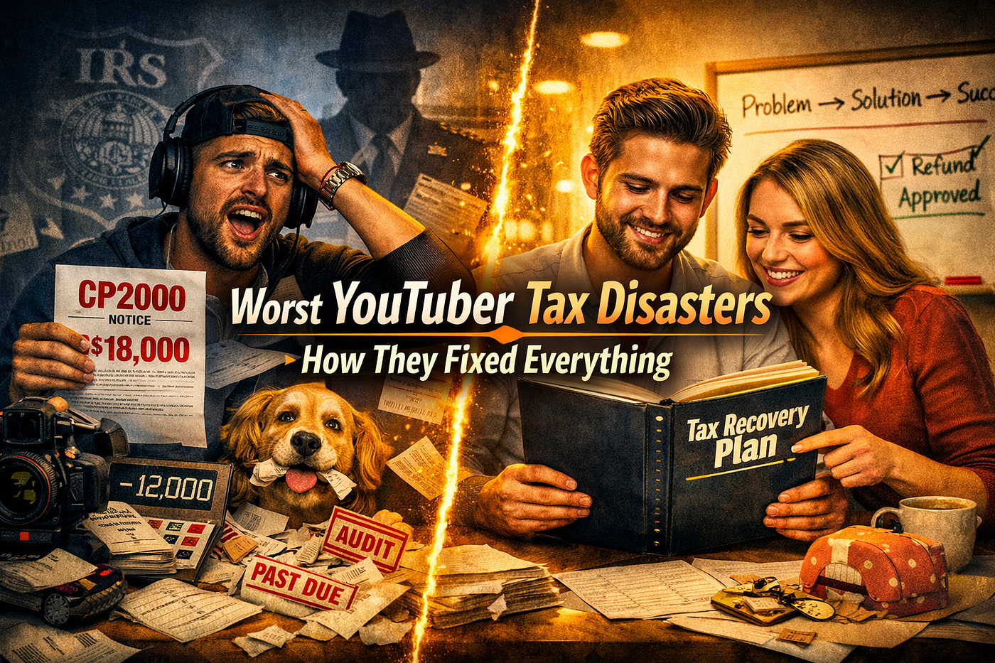 Worst YouTuber Tax Disasters → How They Fixed Everything