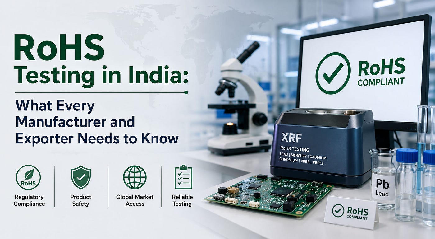 RoHS Testing in India: What Every Manufacturer and Exporter Needs to Know