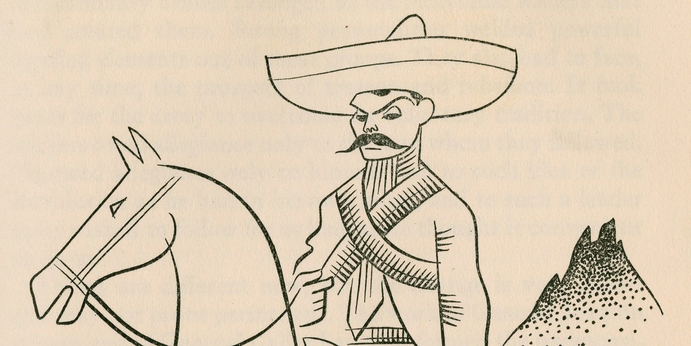 Mexico Horse Vintage Porn - Miguel Covarrubias, the cartoonist that captured the Mexican Revolution |  by Luis Othon | Medium