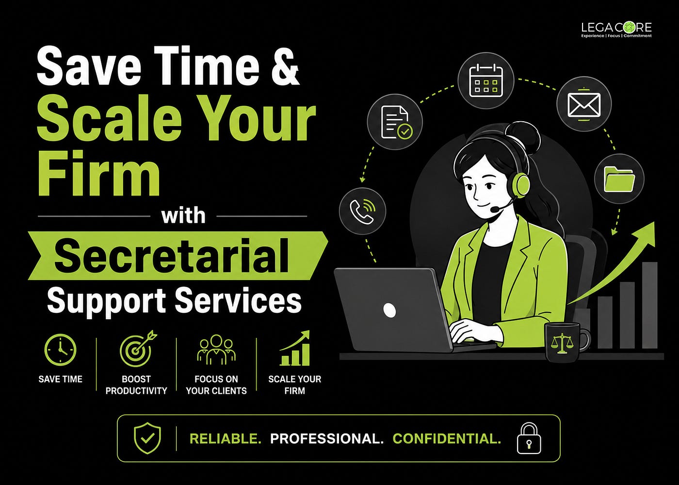 Save Time & Scale Your Firm with Secretarial Support Services