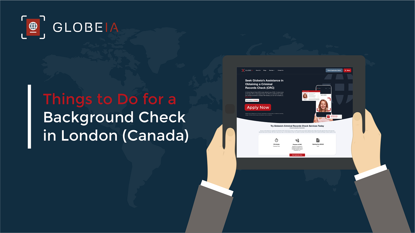 Things to Do for a Background Check in London