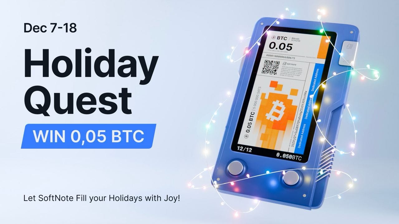 Win $2000 Worth of BTC SoftNote From the Tectum Holiday Quest | by Tectum  SoftNote | Medium