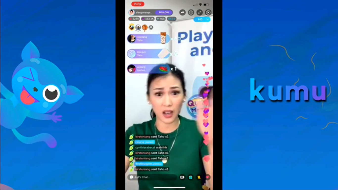 Alex Gonzaga was able to raise 50,000 pesos worth of donations on her Kumu livestream by Kumu Press Kumu Medium