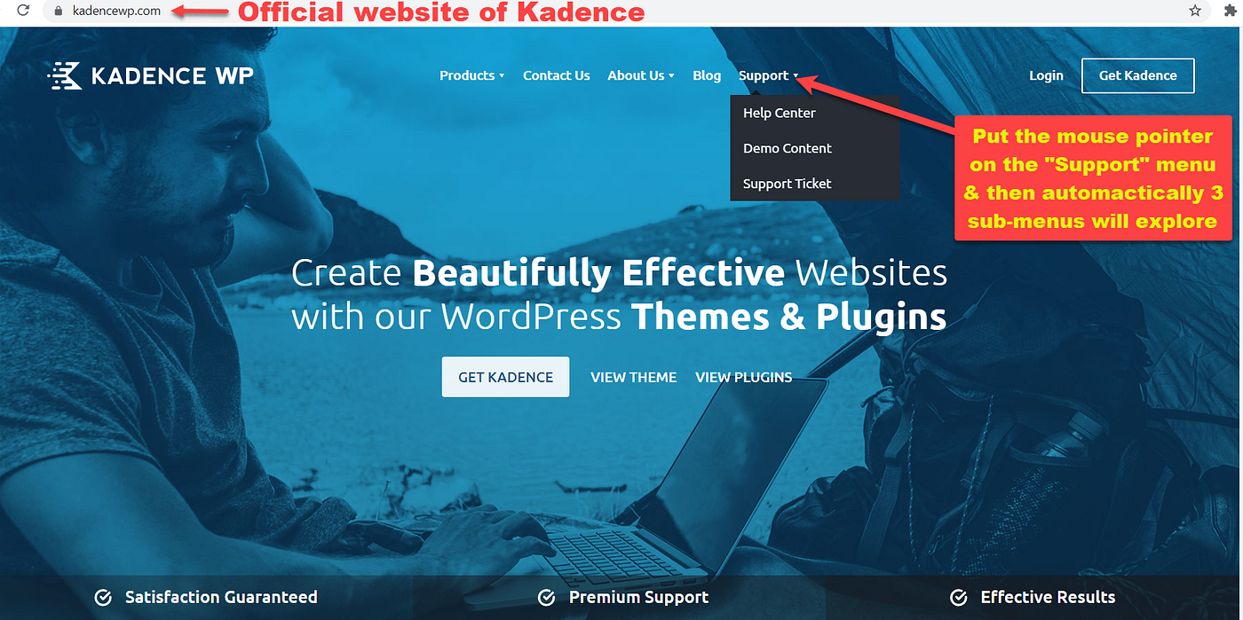 Kadence official deals website