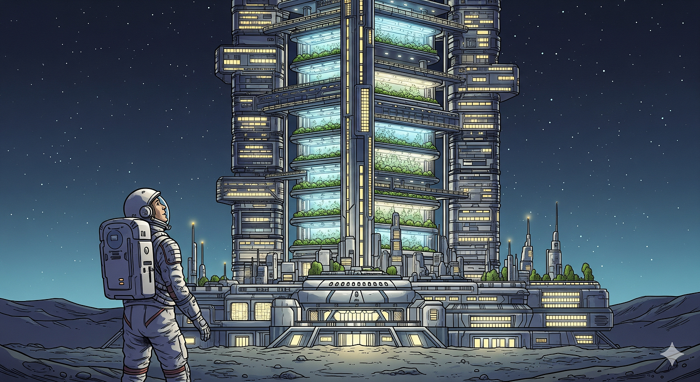 From Earth to the Moon: Rethinking Human Habitats and the Future of Civilization