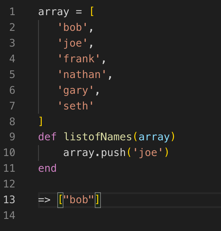 Ruby Basics: Array Manipulation. How to manipulate arrays in Ruby | by  Danie Martinoli | Medium