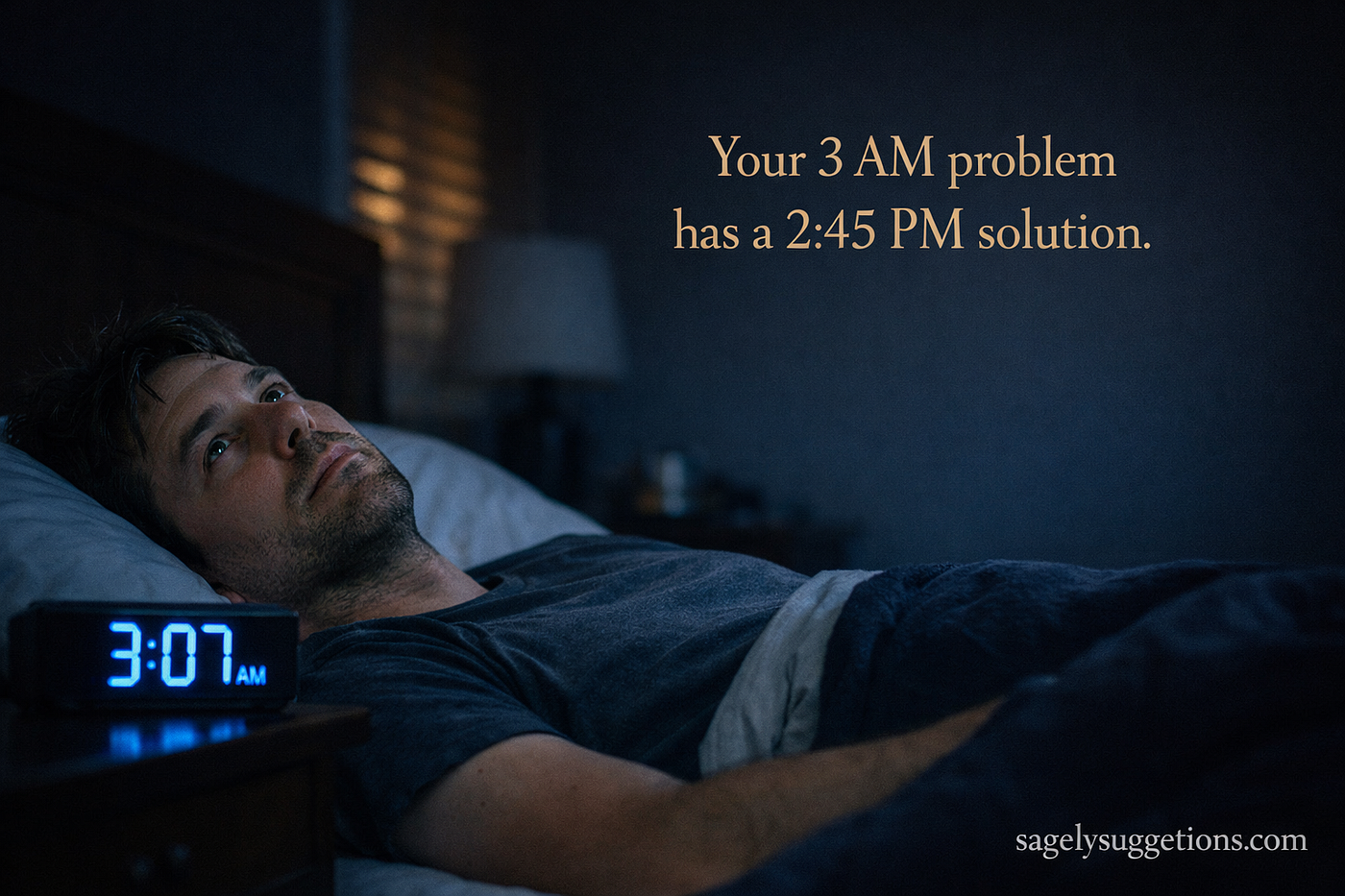 The Real Reason You Wake Up at 3 AM Has Nothing to Do With Stress