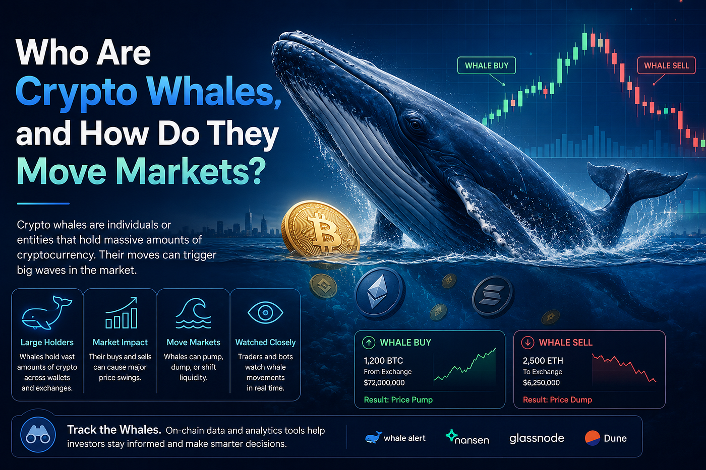 Who Are Crypto Whales, and How Do They Move Markets?