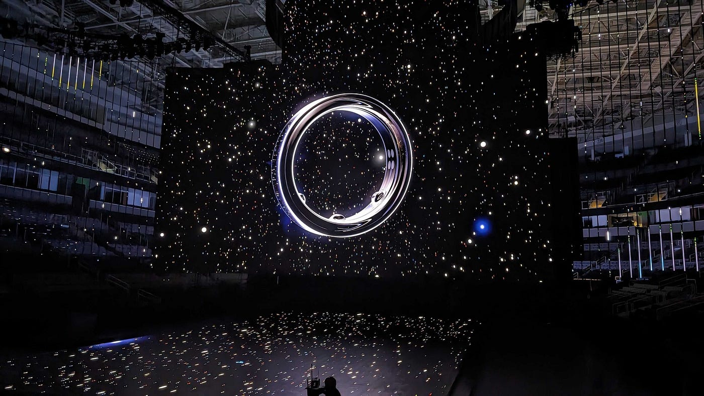Galaxy Ring: Samsung's Smart Ring Design Revealed at Unpacked