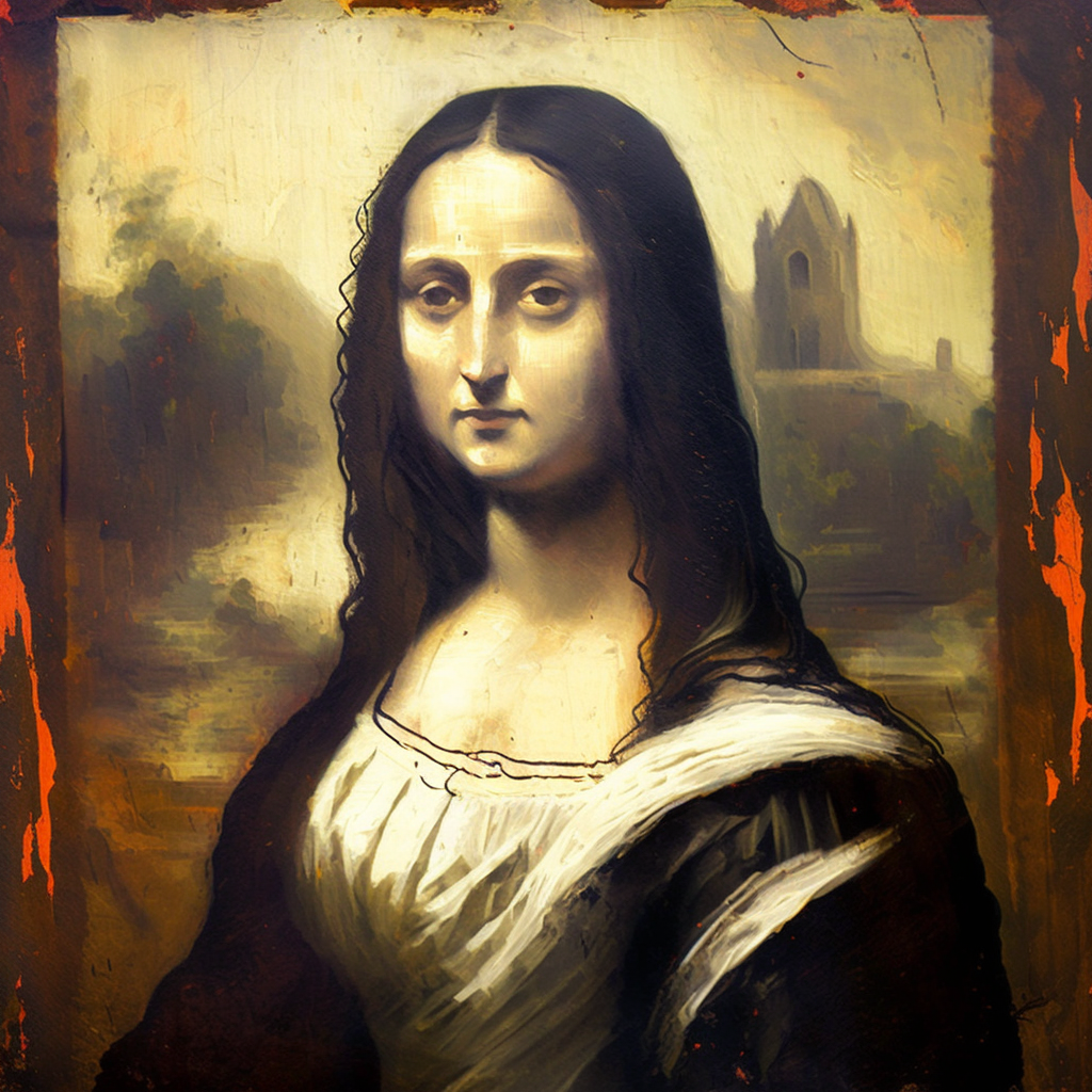 Mona Lisa as a modern woman : r/midjourney