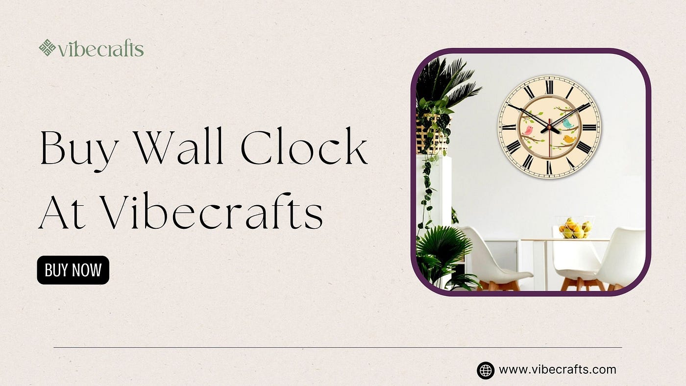 The wall clock designs are stylish and designed to beautify every home