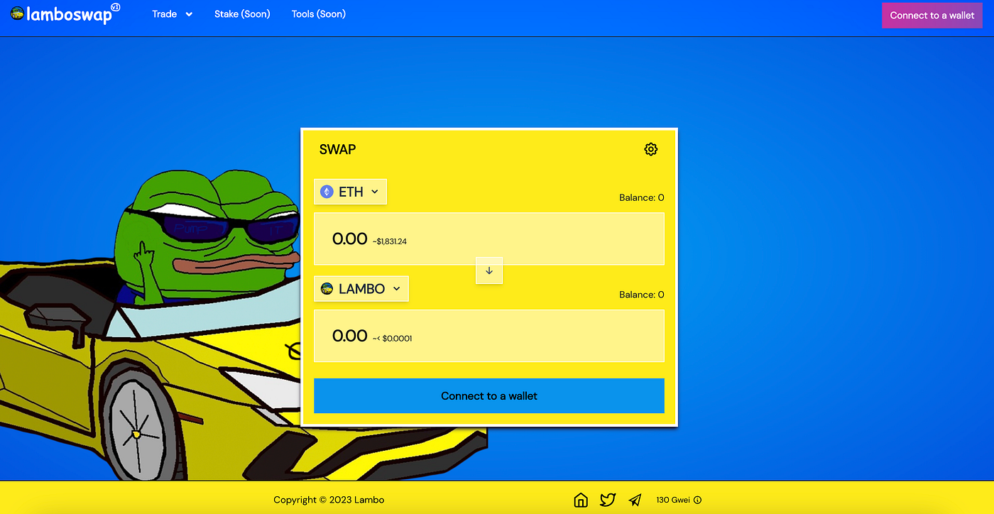 Here is LamboSwap. LamboSwap is a decentralized crypto… | by $LAMBO | Medium