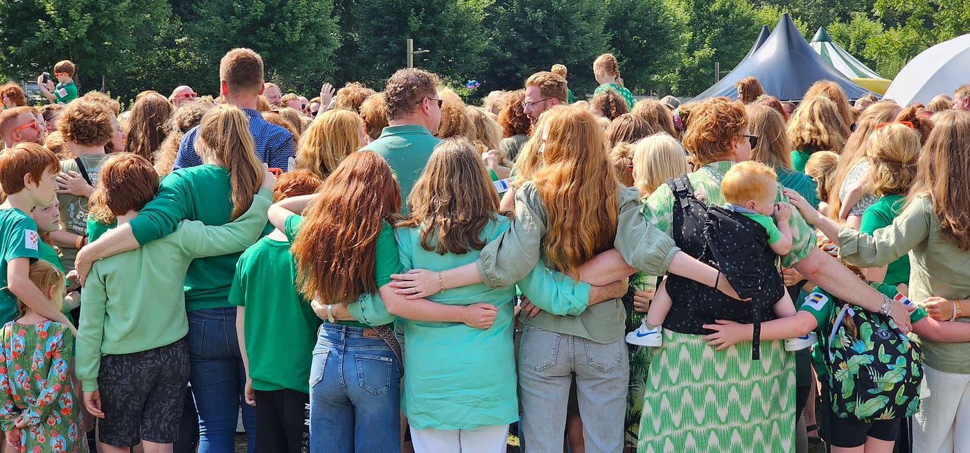 Are redheads white people?