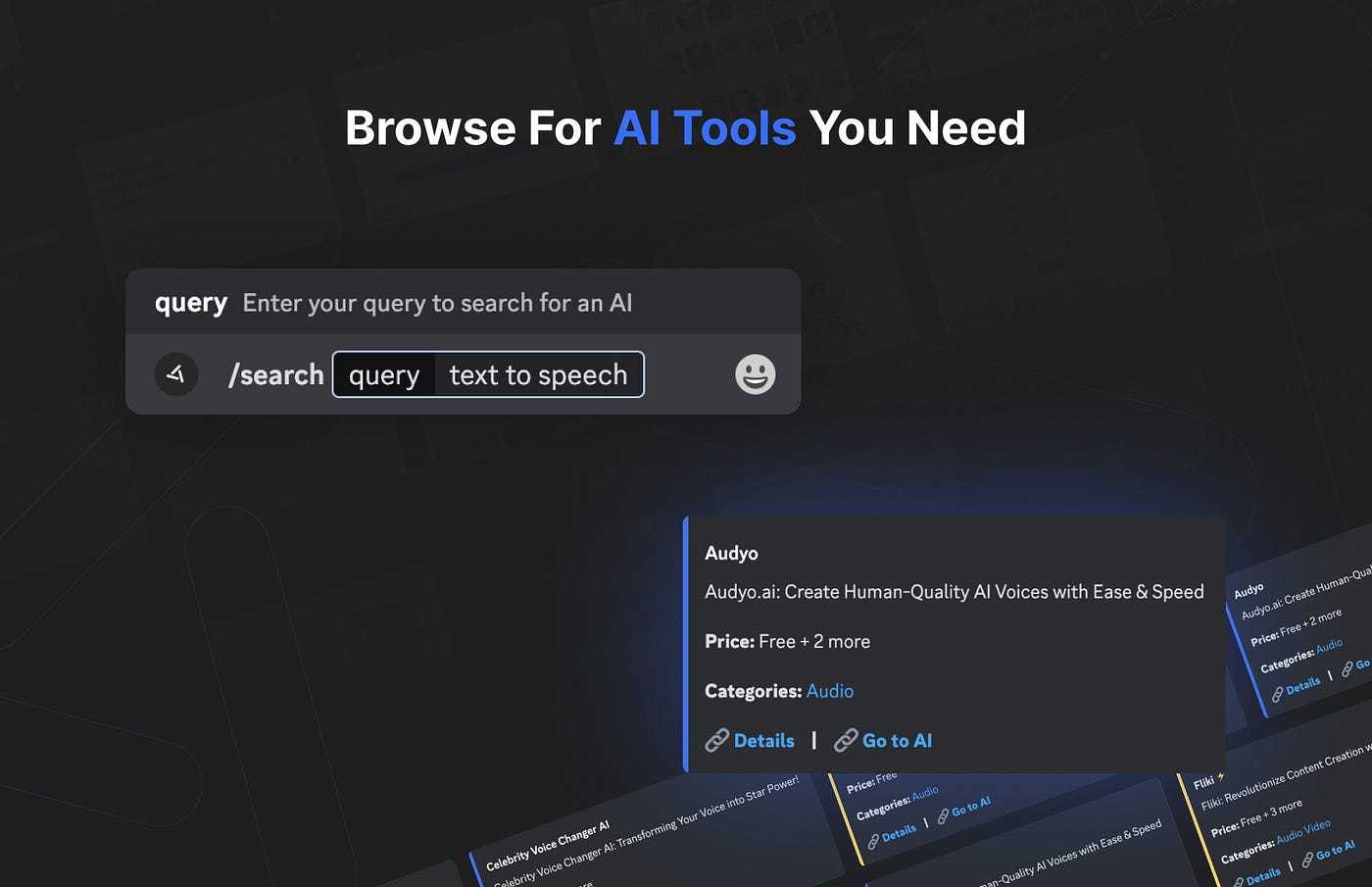 Find AI Tools with Discord Bot. AI is changing industries and… | by AI Dude  | Medium