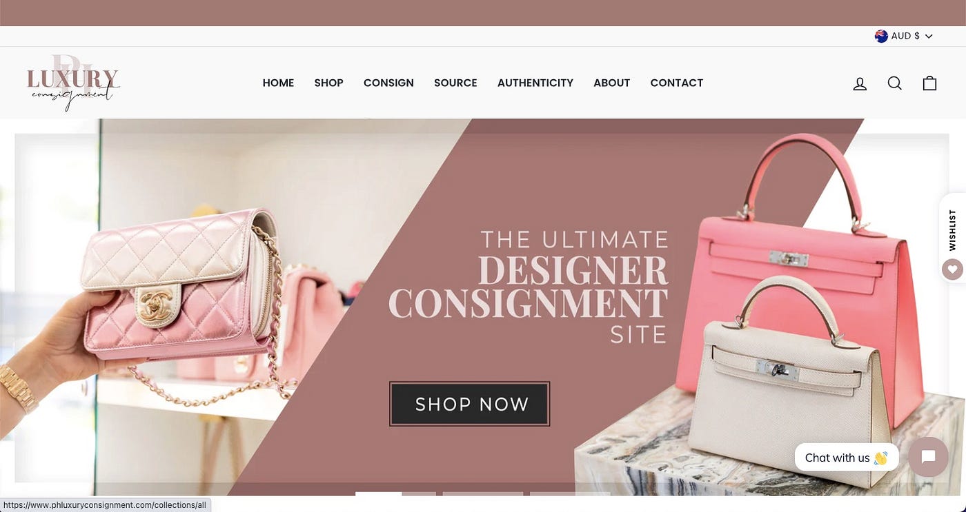 Buy, Sell & Consign Used Designer Handbags - Consigned Designs