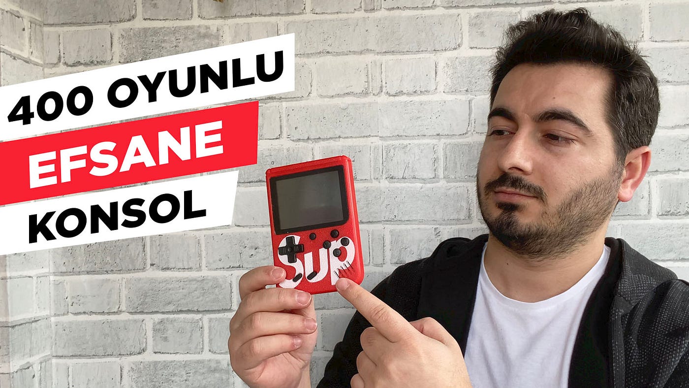 400 Oyunlu Taşınabilir Sup Mini Retro Oyun Konsolu Detaylı İnceleme | by  Volkan Sel | Medium