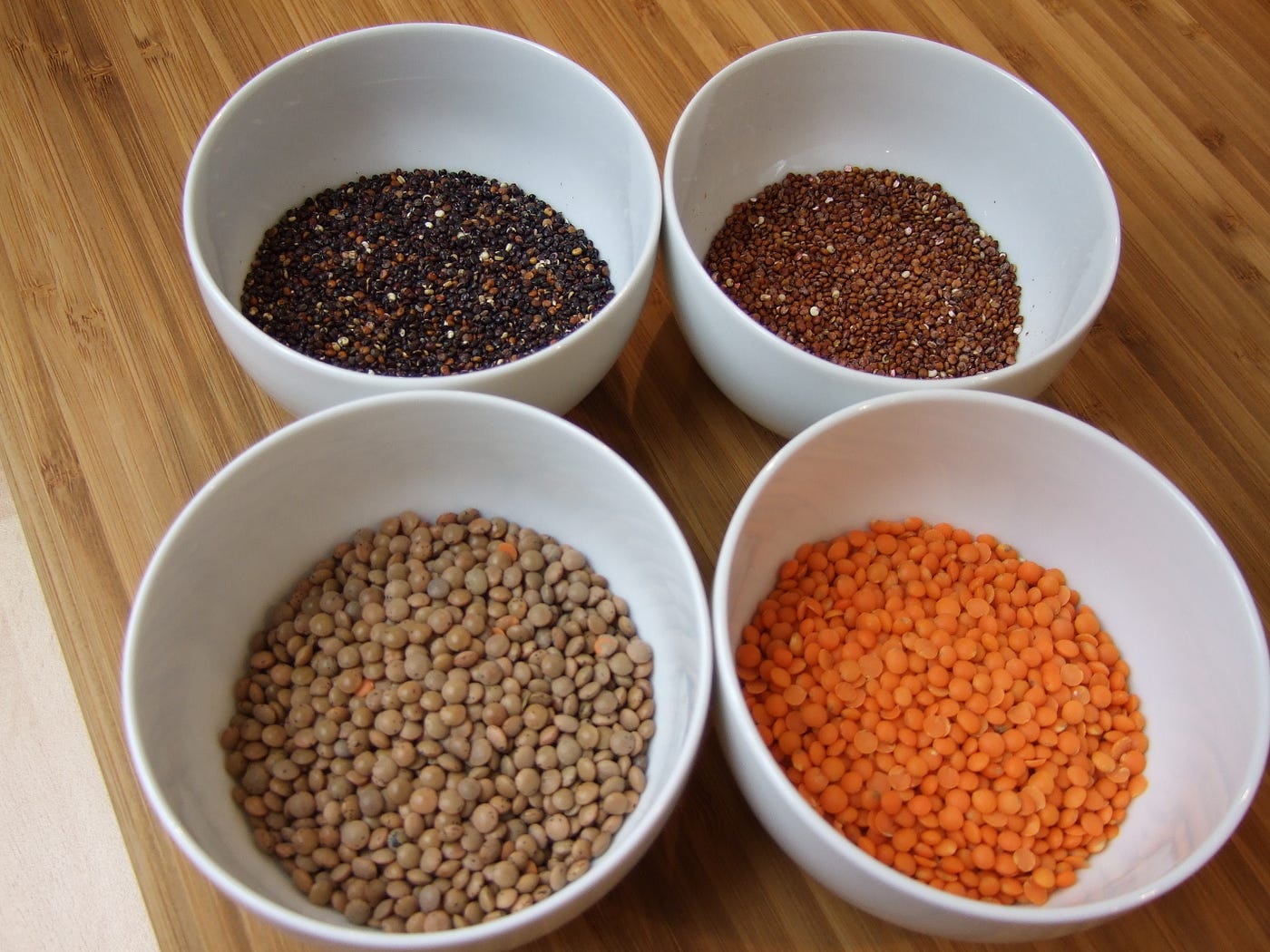 Quinoa-Linsen-Salat
