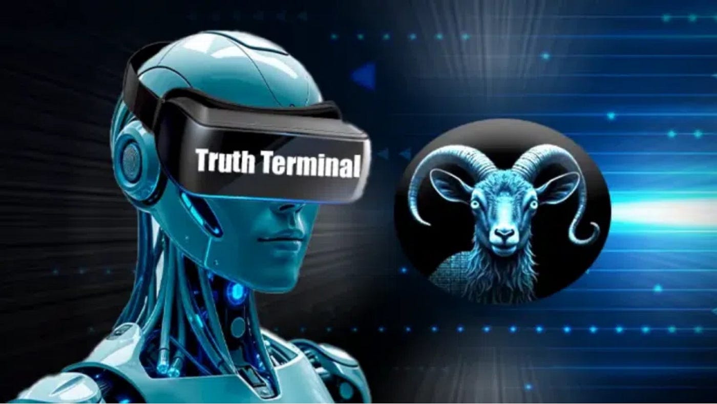 GOAT Meme Coin Makes Truth Terminal a first AI Crypto Millionaire | by  Crypto Times | Medium