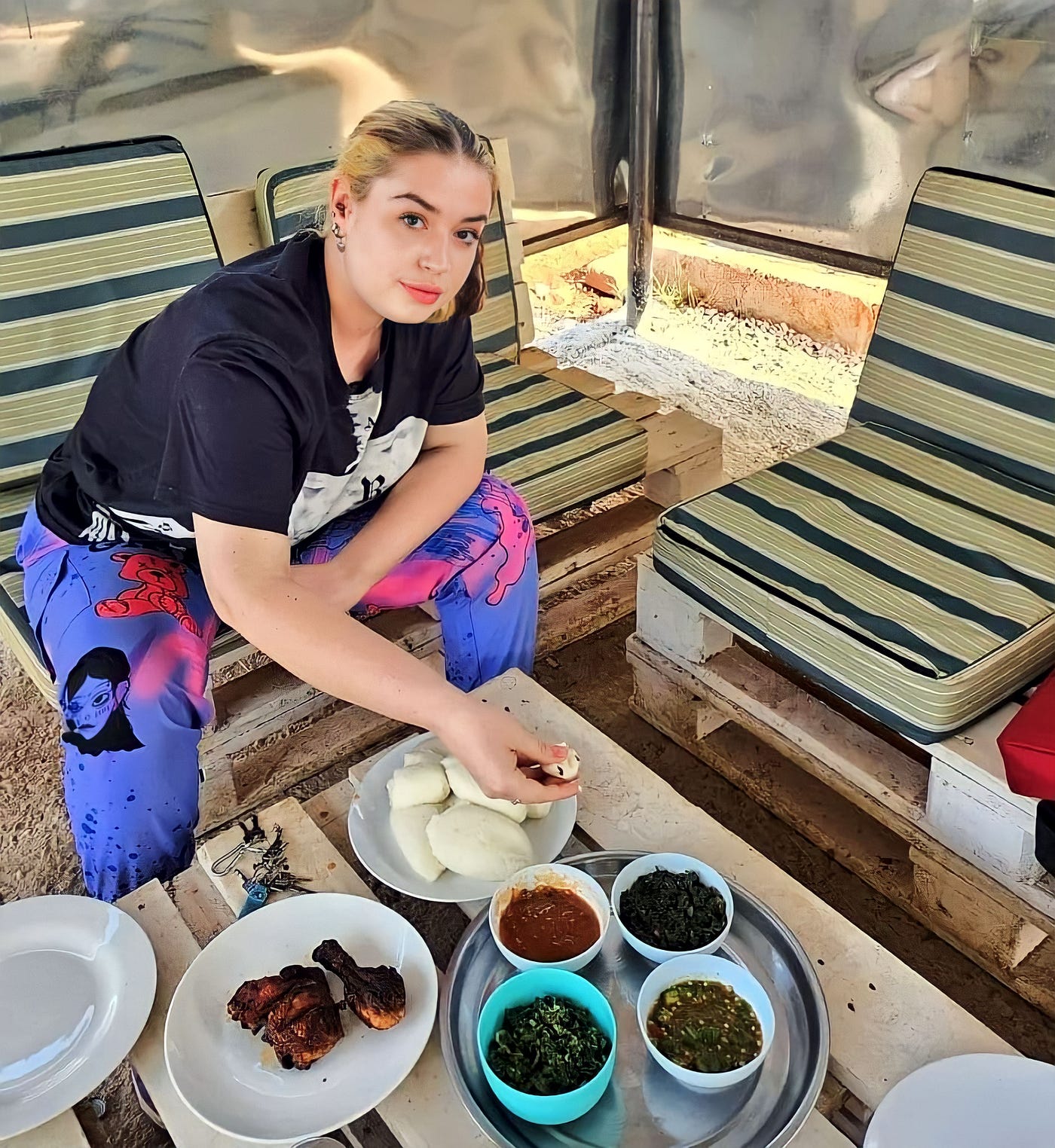 BALLY FEEDS US 🥗😋️ HAPPY WORLD FOOD DAY 🎂