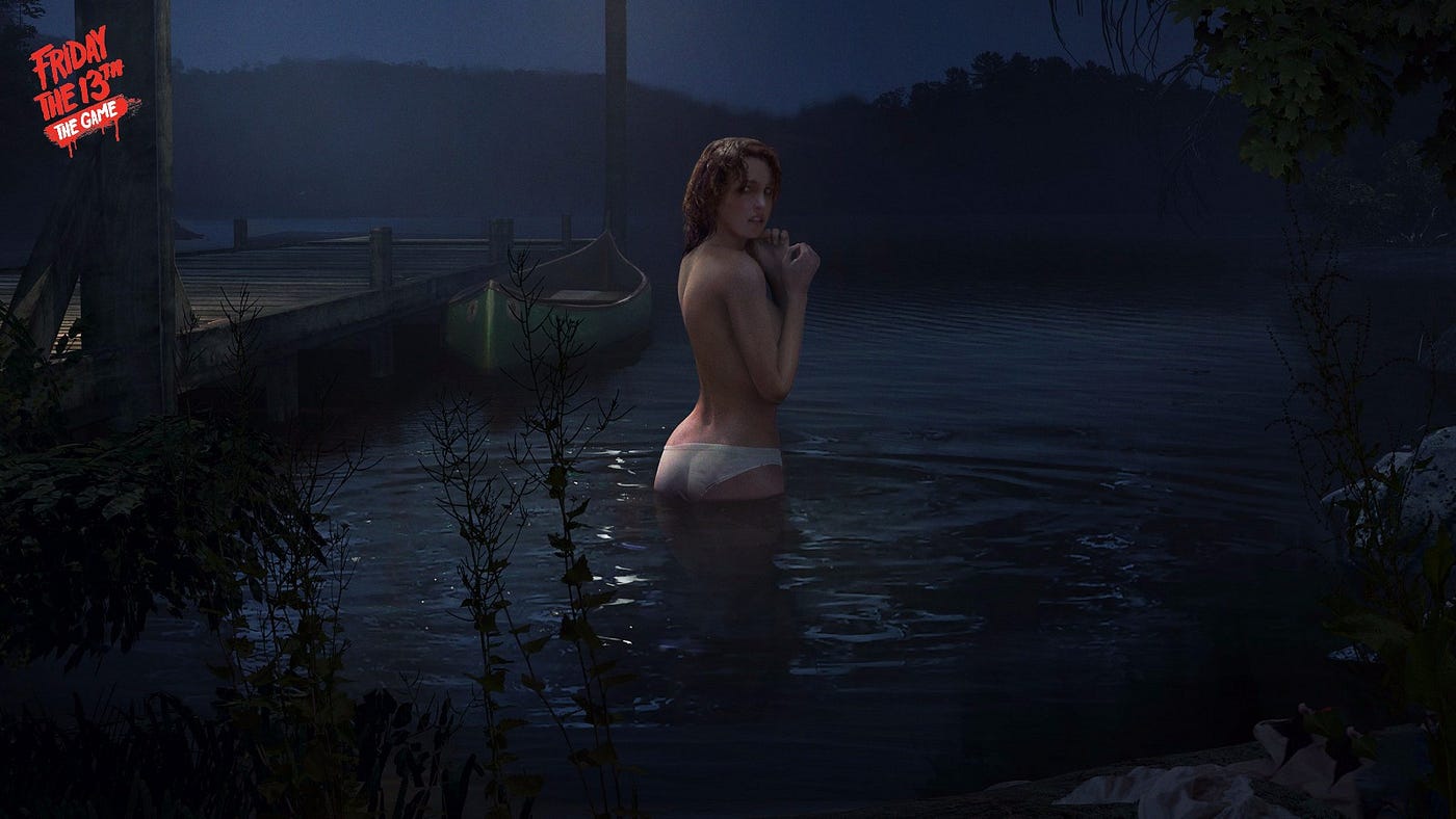 Naked Girl Swimming Late at Night, Friday the 13th Game HD Wallpaper  Revealed | by kate huang | Medium