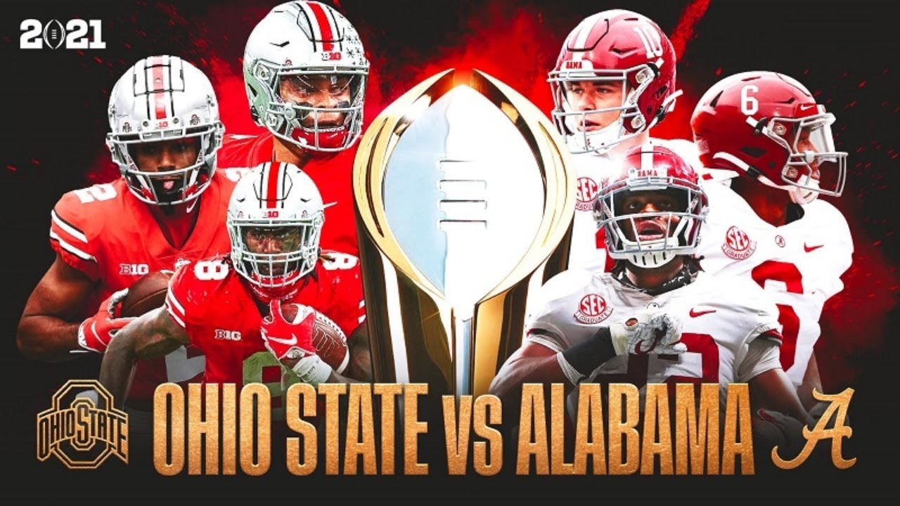 2021/LIVE⪼ Alabama vs Ohio State 2021 Live college football championship 2021 FREE (Livestream), TV channel/u003e/u003e/u003e/u003e2021 by Mizanmahmud Medium