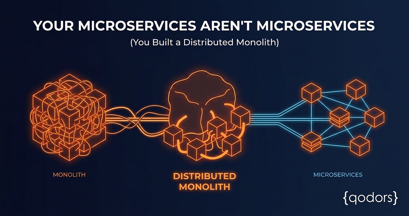 Your Microservices Aren’t Microservices (You Built a Distributed Monolith)