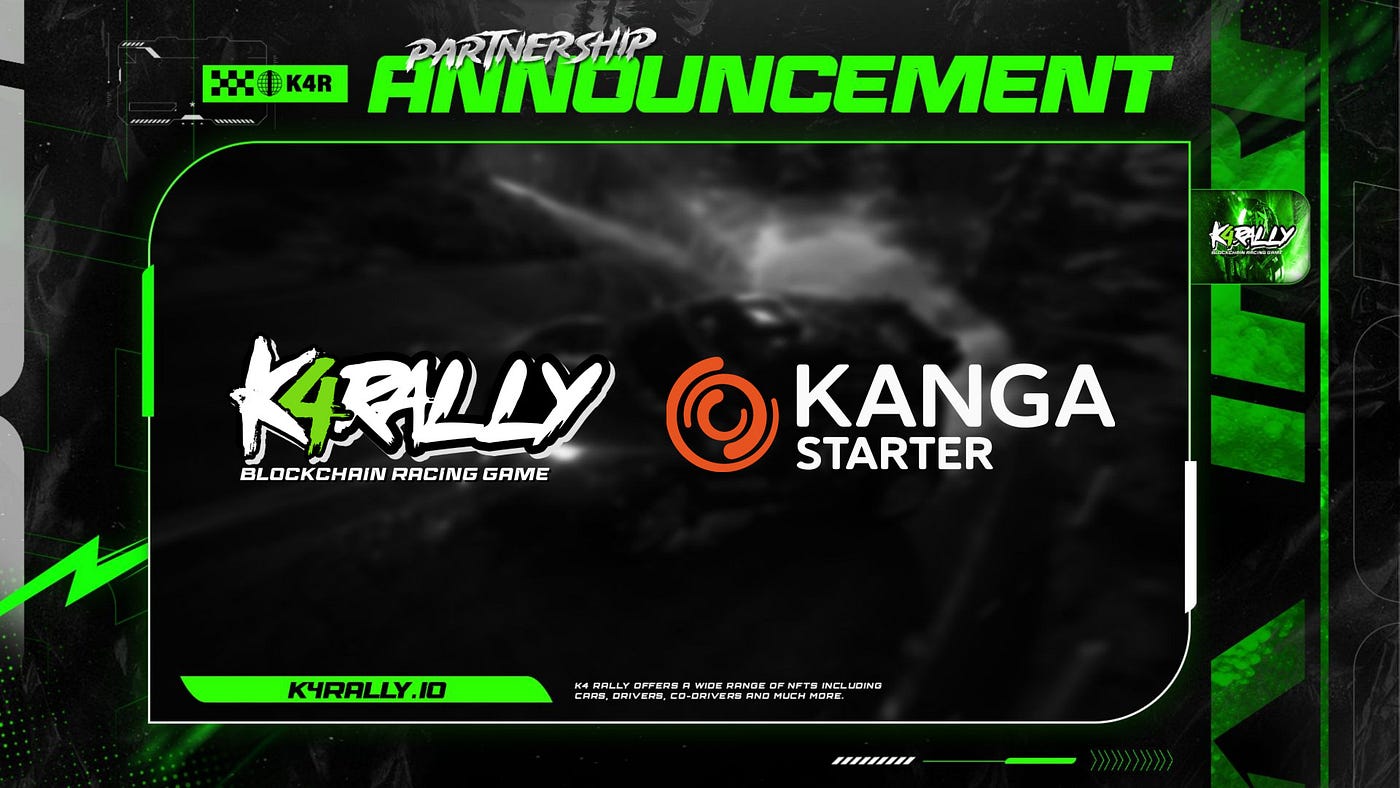 K4 RALLY partners with KANGA