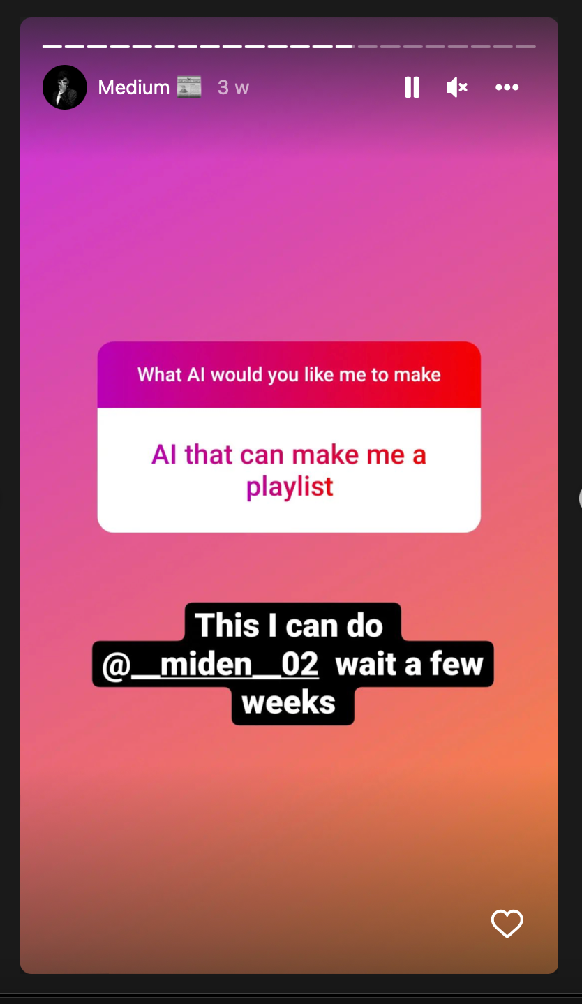 AI to make your Spotify Playlist better than Spotify's AI.