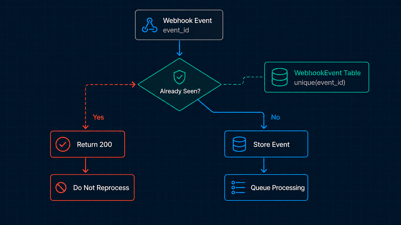 Webhook Event Deduplication