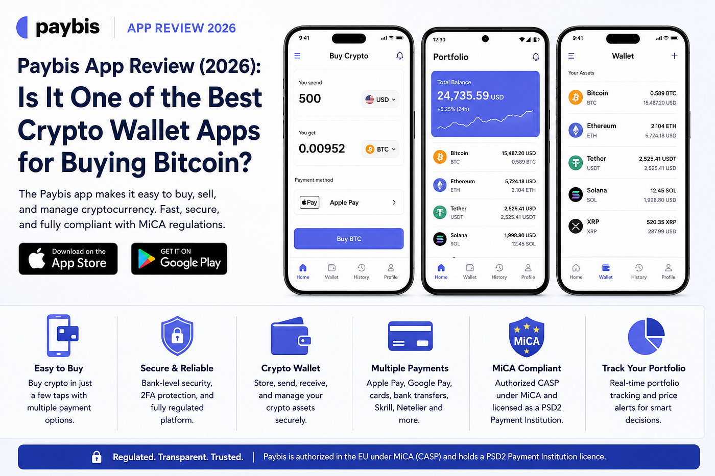 Paybis App Review (2026): Is It One of the Best Crypto Wallet Apps for Buying Bitcoin?